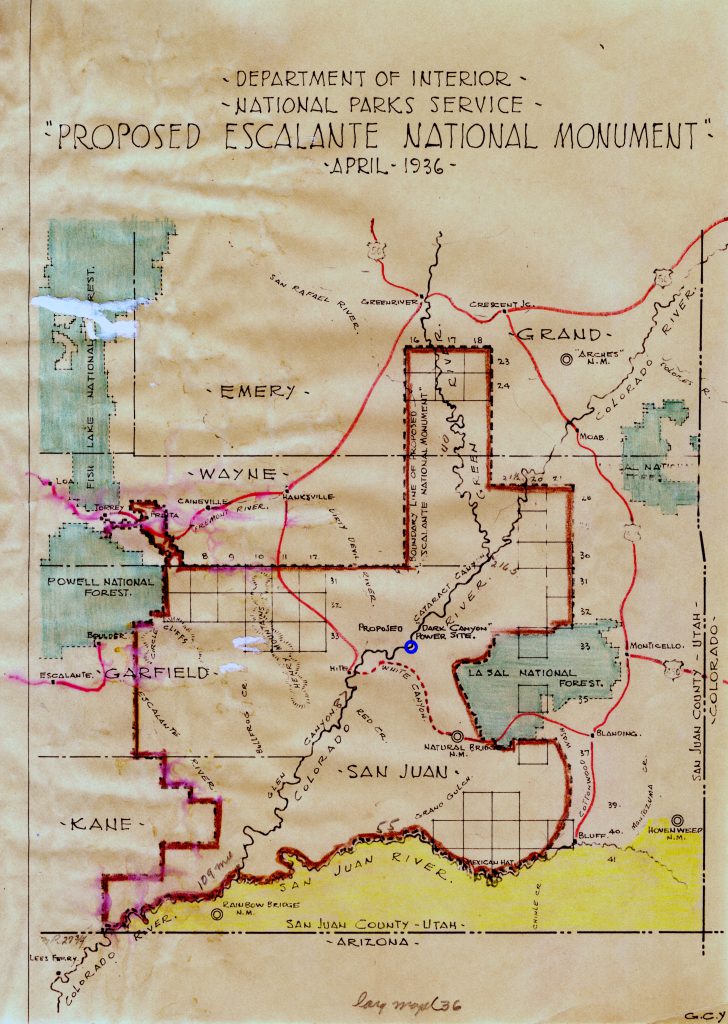 The first version of Escalante National Monument.